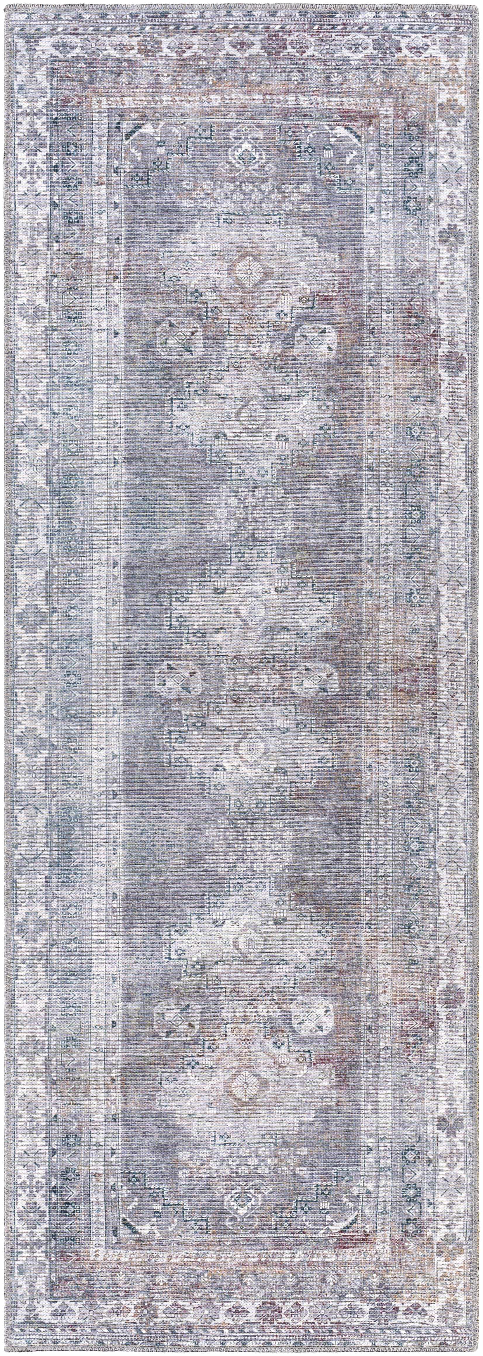 Baltinglass Brown Washable Area Rug - Decor Addict, LLC