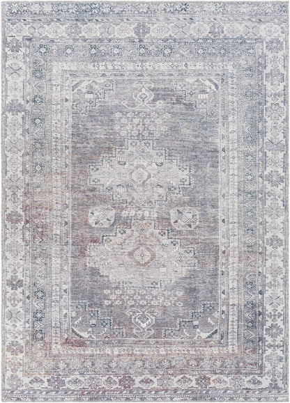 Baltinglass Brown Washable Area Rug - Decor Addict, LLC