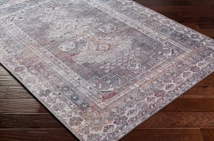 Baltinglass Brown Washable Area Rug - Decor Addict, LLC