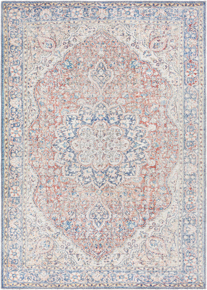 Wacousta Red&Blue Washable Rug - Decor Addict, LLC