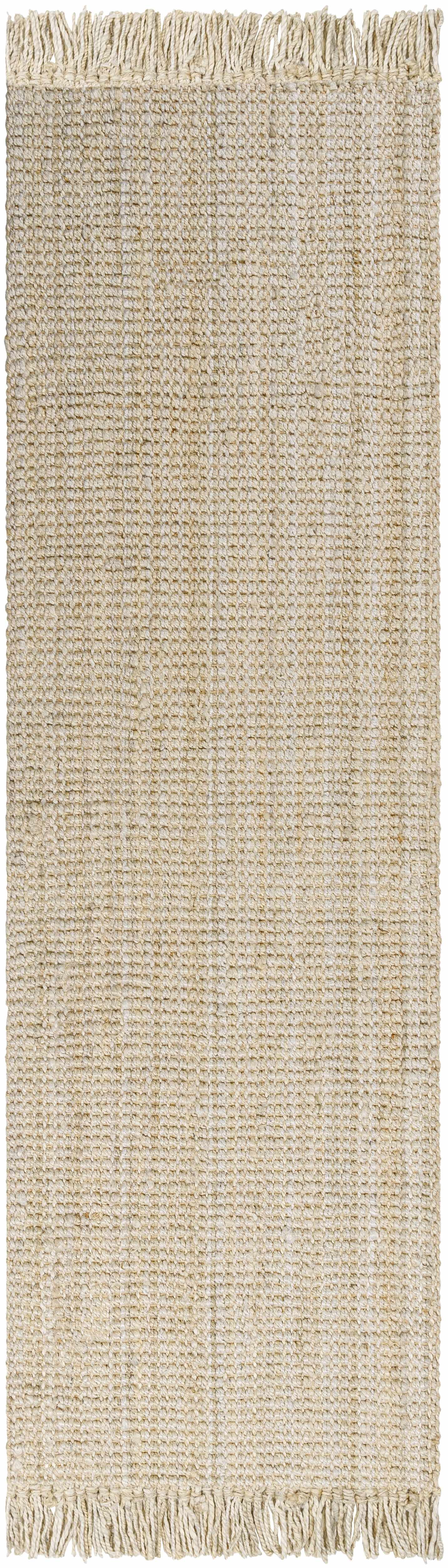Senneterre Bleached Jute Rug - Decor Addict, LLC