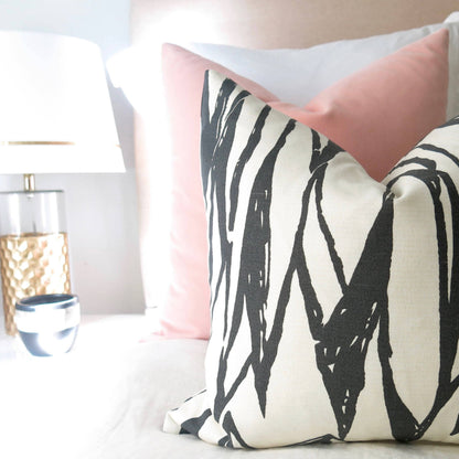 Plush Velvet Pillow Cover - Blush: 20x20 - Decor Addict, LLC