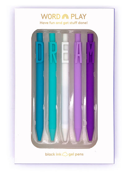 DREAM - WORD PLAY PEN SET - Decor Addict, LLC