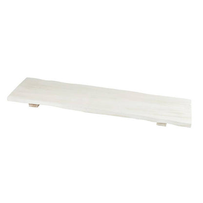 Wood Bath Board - White - Decor Addict, LLC