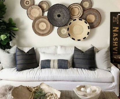 African Binga or Tonga Zimbabwe Basket 14"  Basket # 1 - Decor Addict, LLC