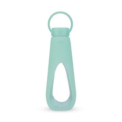 Silicone Wrapped Glass Water Bottle in Mint - Decor Addict, LLC