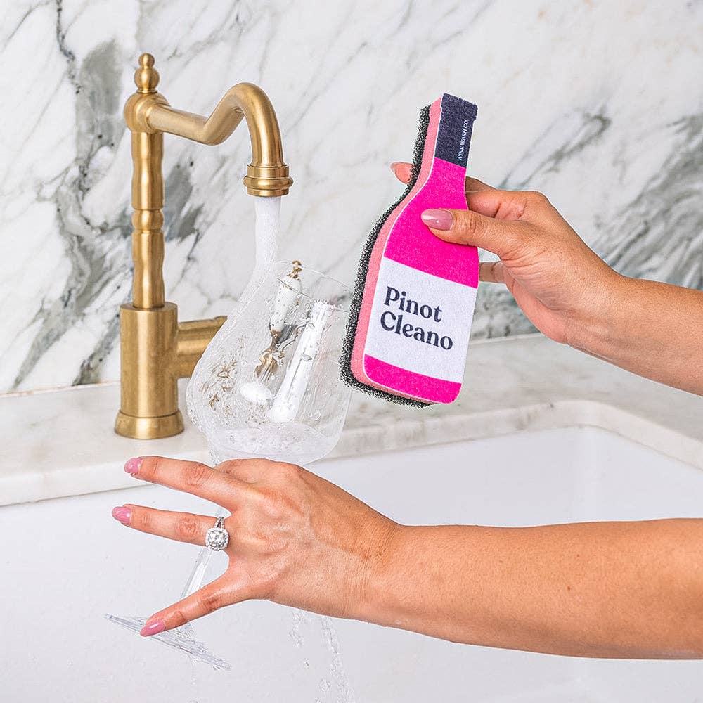 Scrubbly™ Sponge - Pink Pinot - Decor Addict, LLC