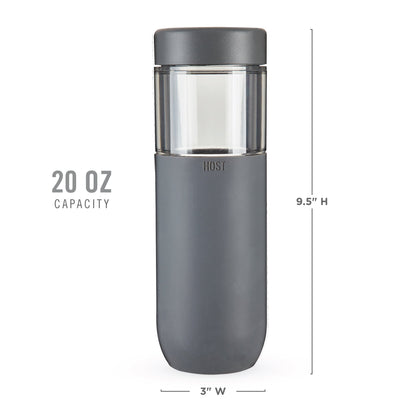FREEZE™ Bottle in Gray - Decor Addict, LLC