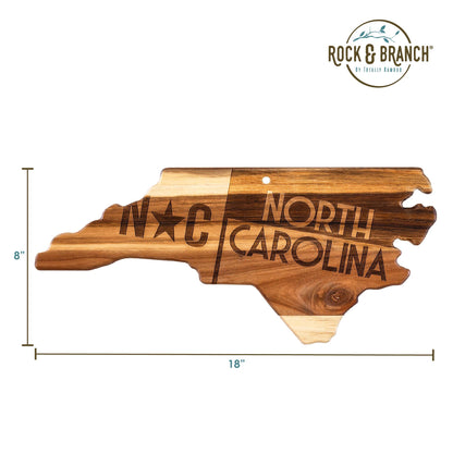Rock & Branch® Origins Series North Carolina Serving Board - Decor Addict, LLC