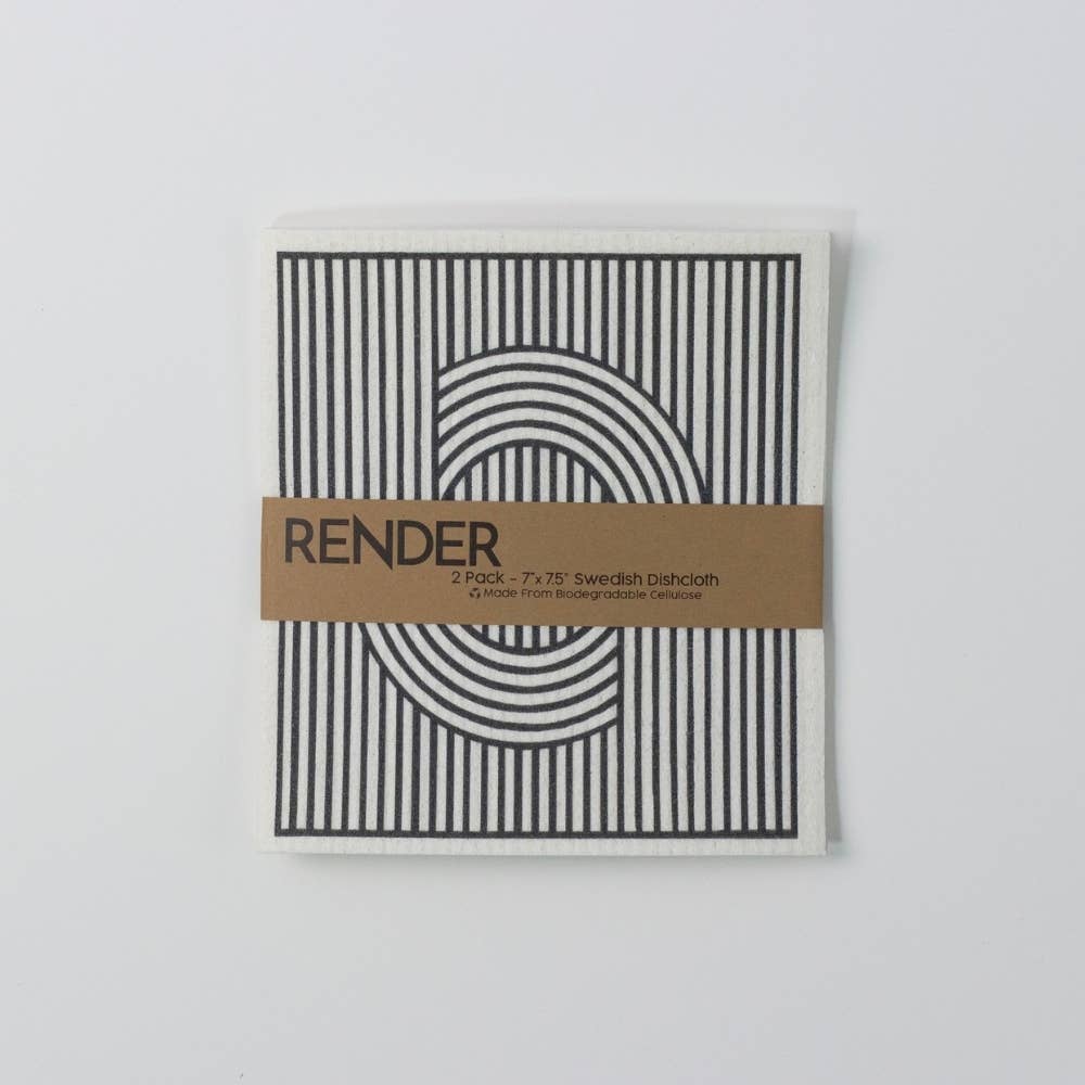 Circle Loop - 2pk Swedish Dishcloth - Decor Addict, LLC