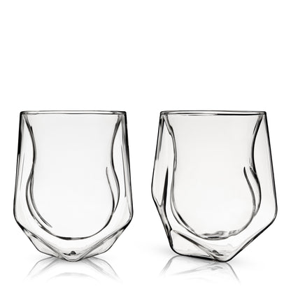 Alchemi Double-Walled Aerating Tumblers Set of 2 - Decor Addict, LLC