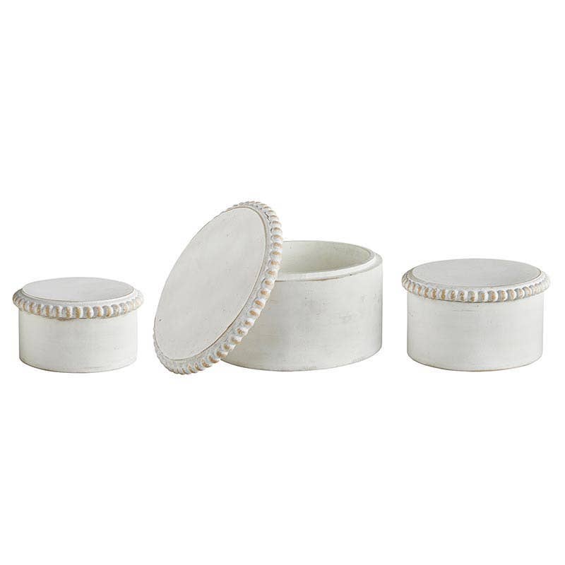 Round Bead Box S/3 - Decor Addict, LLC