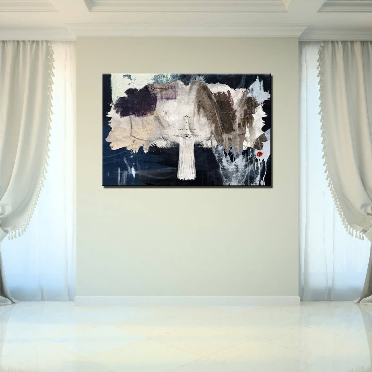 Inkd XXI' Canvas Art: 40 inches High x 30 inches Wide - Decor Addict, LLC