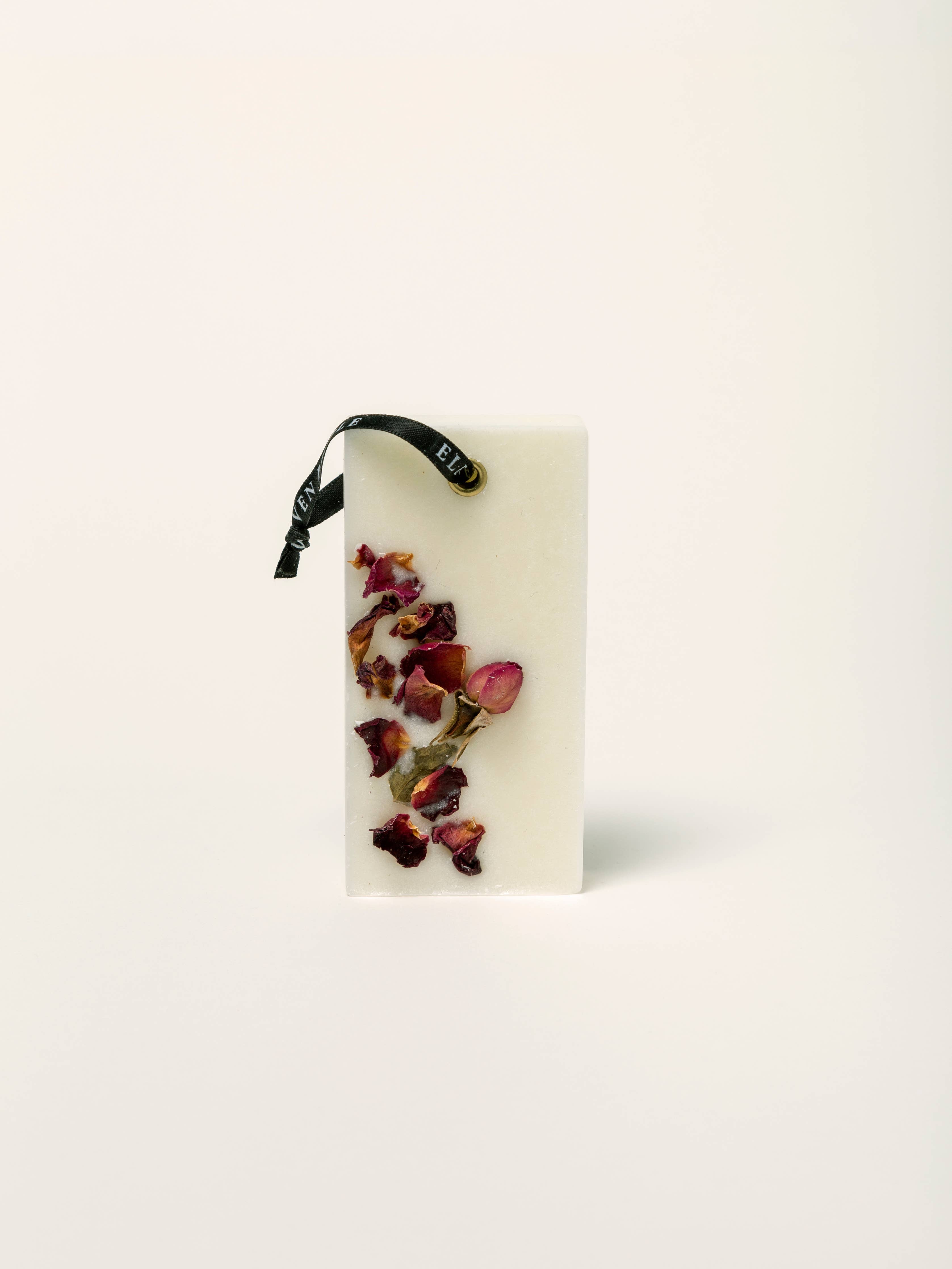 04 Rose Geranium and Vetiver Closet Wax Bar Freshener: Large - Decor Addict, LLC