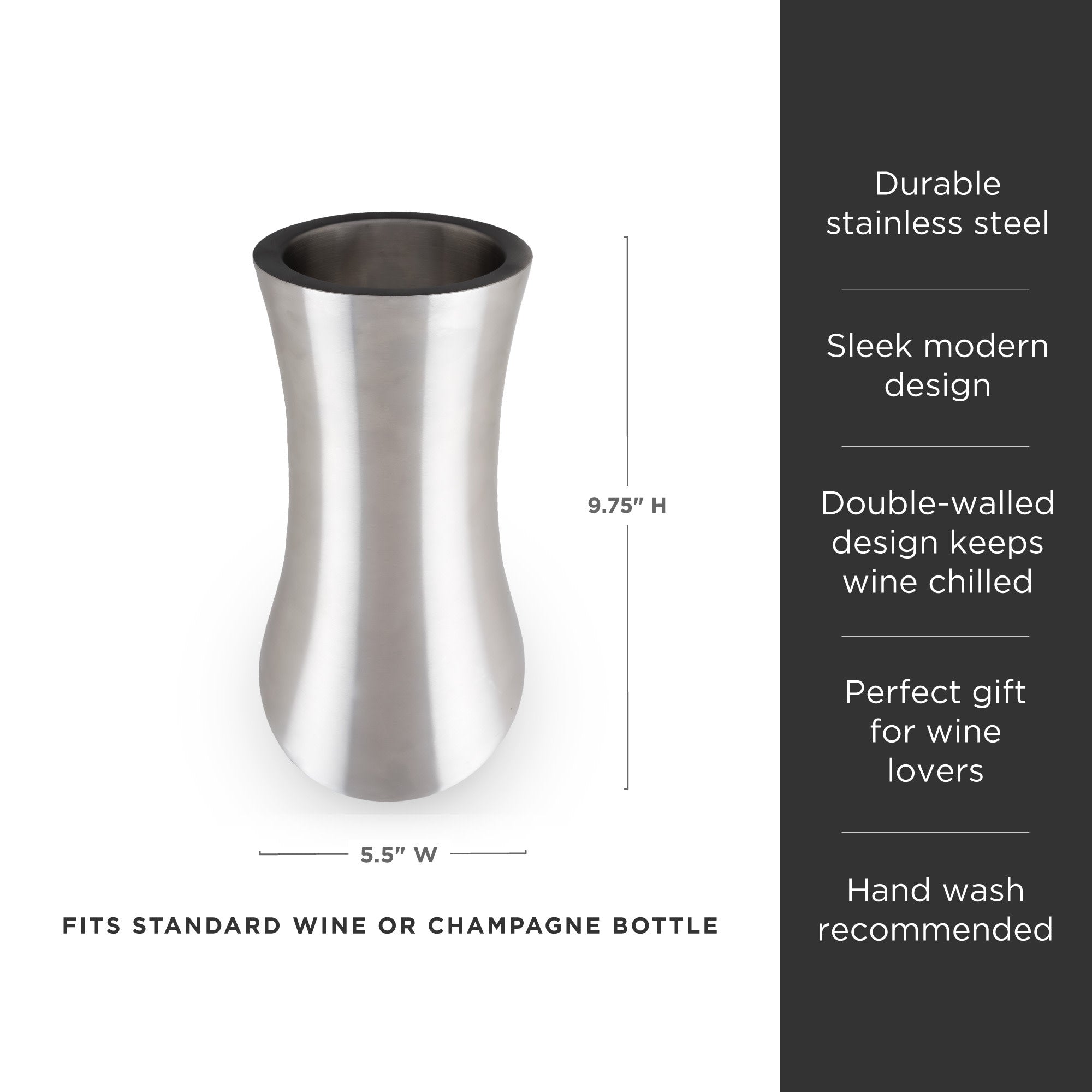 Convex Bottle Chiller - Decor Addict, LLC