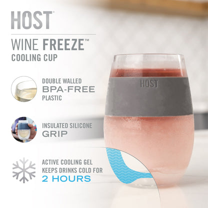 Wine FREEZE™ in Smoke Gray - Decor Addict, LLC