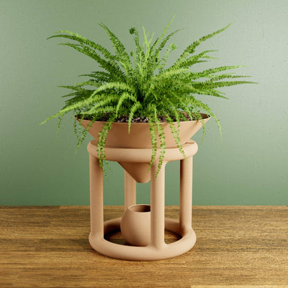 ODYSSEY Planter: Midnight Black / 7 Inches - Decor Addict, LLC