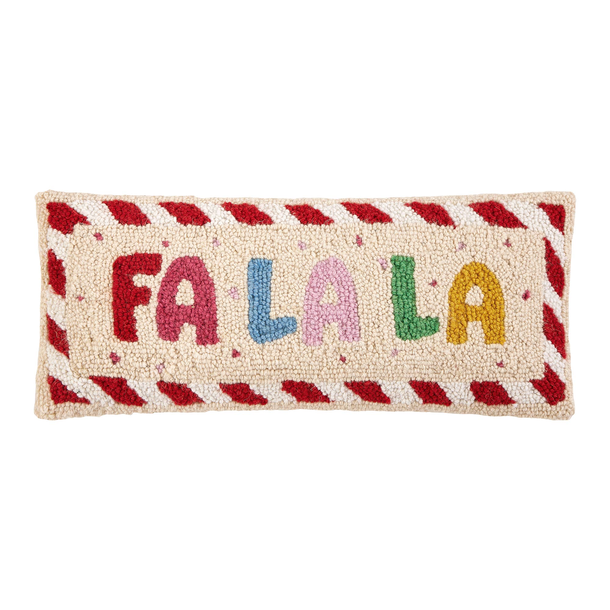 Fa La La Hook Pillow - Decor Addict, LLC