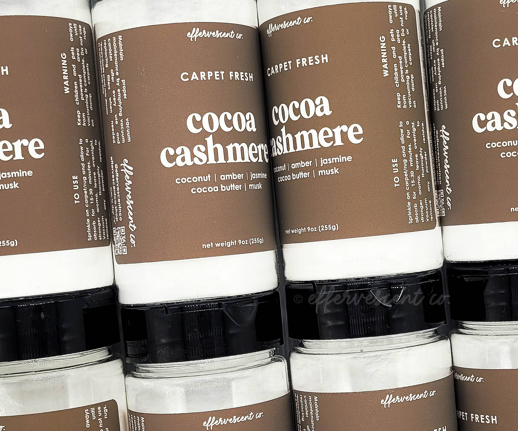 Cocoa Cashmere | Carpet Freshener: SM 9oz - Decor Addict, LLC