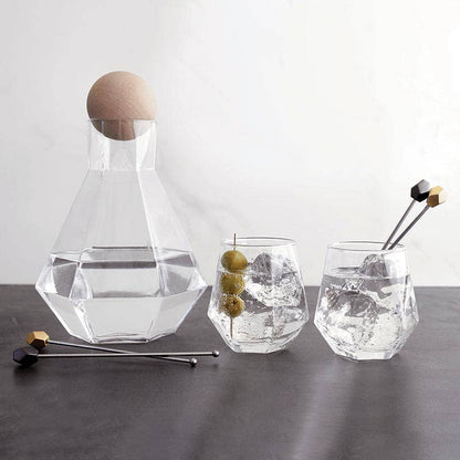 Geometric Decanter - Decor Addict, LLC