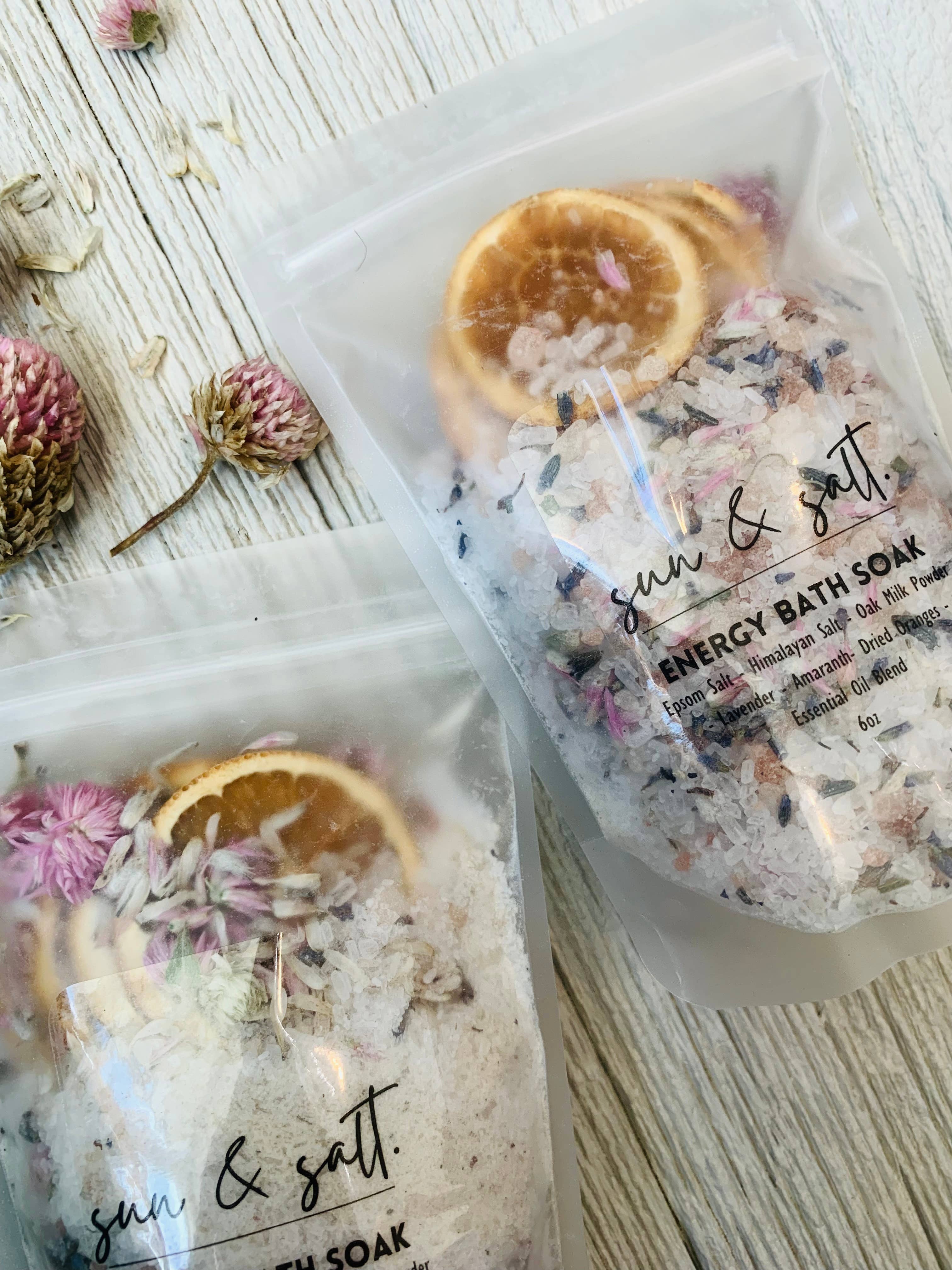 Energy Bath Soak - Bath Salts - Decor Addict, LLC