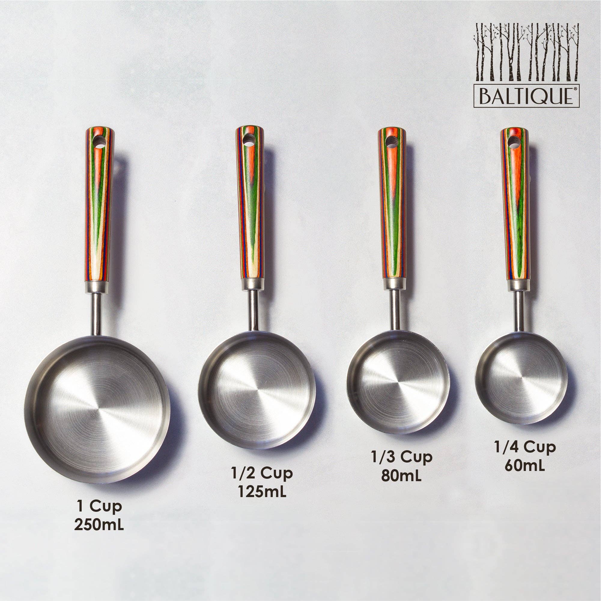 Baltique® Marrakesh Collection 4-Pc. Measuring Cup Set