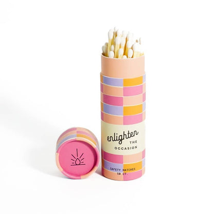 Pink Sunrise Match Tube - Decor Addict, LLC