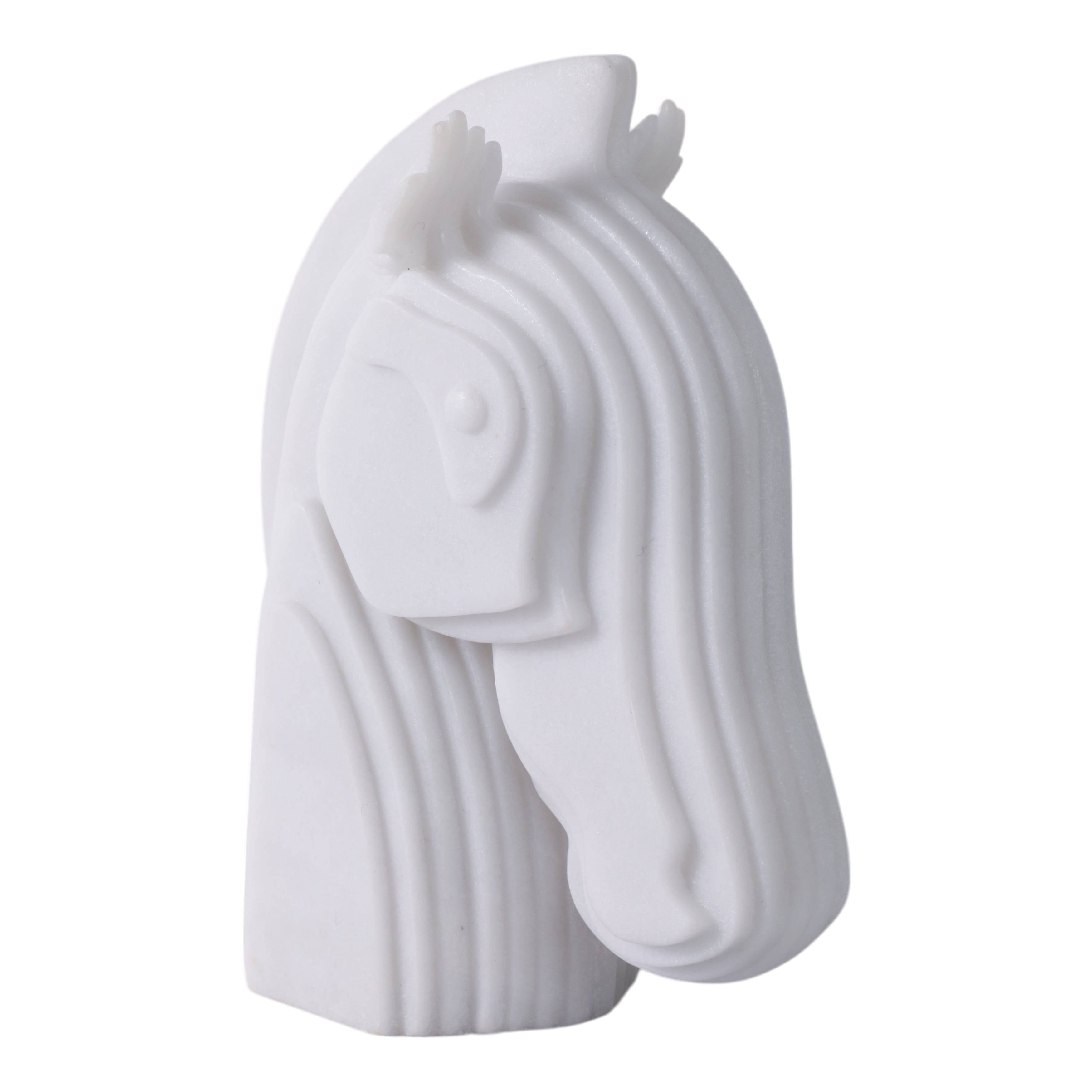 Hadleyfield White Horse Head view 3
