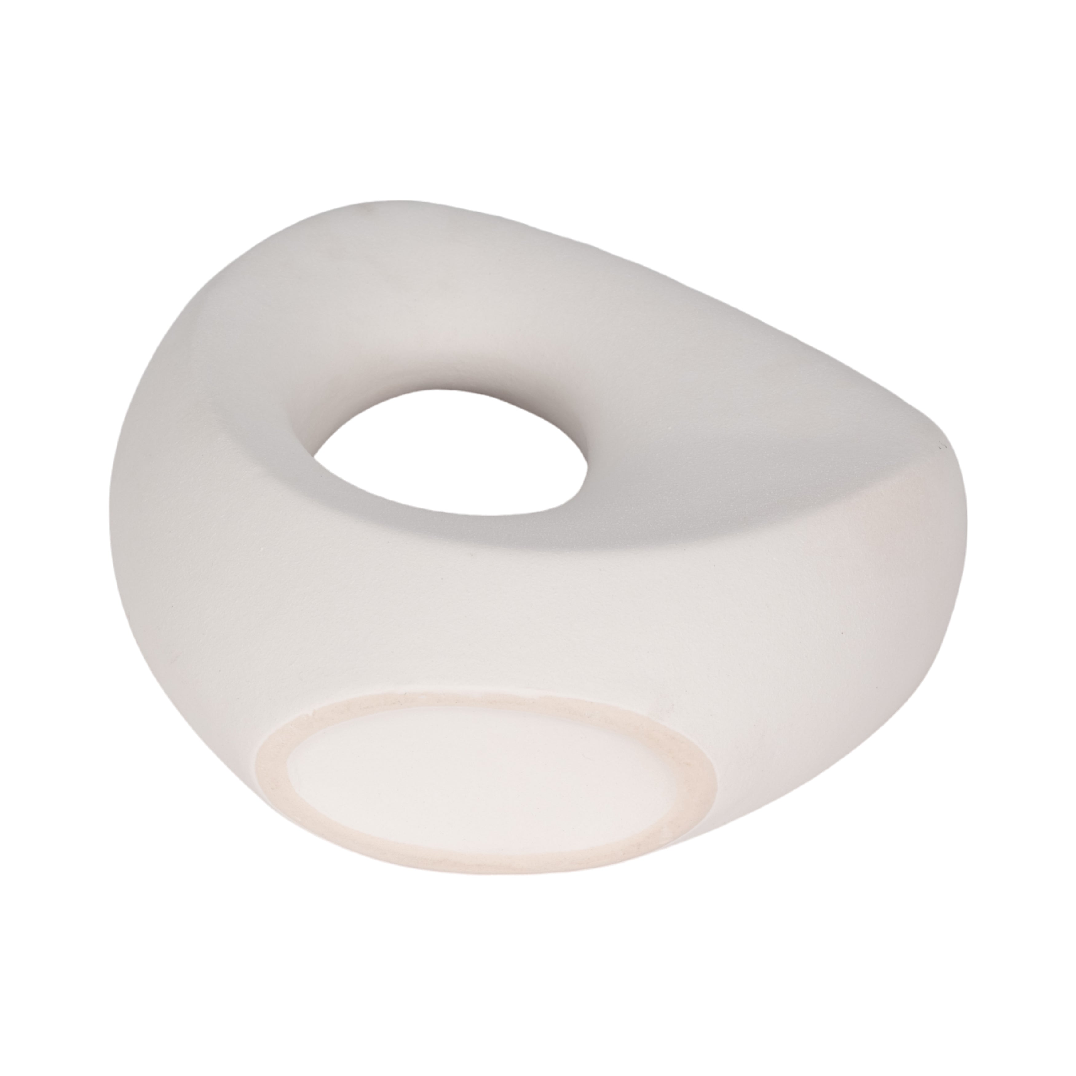 11" Lopsided Open Cut Out Vase - Thumbnail 5