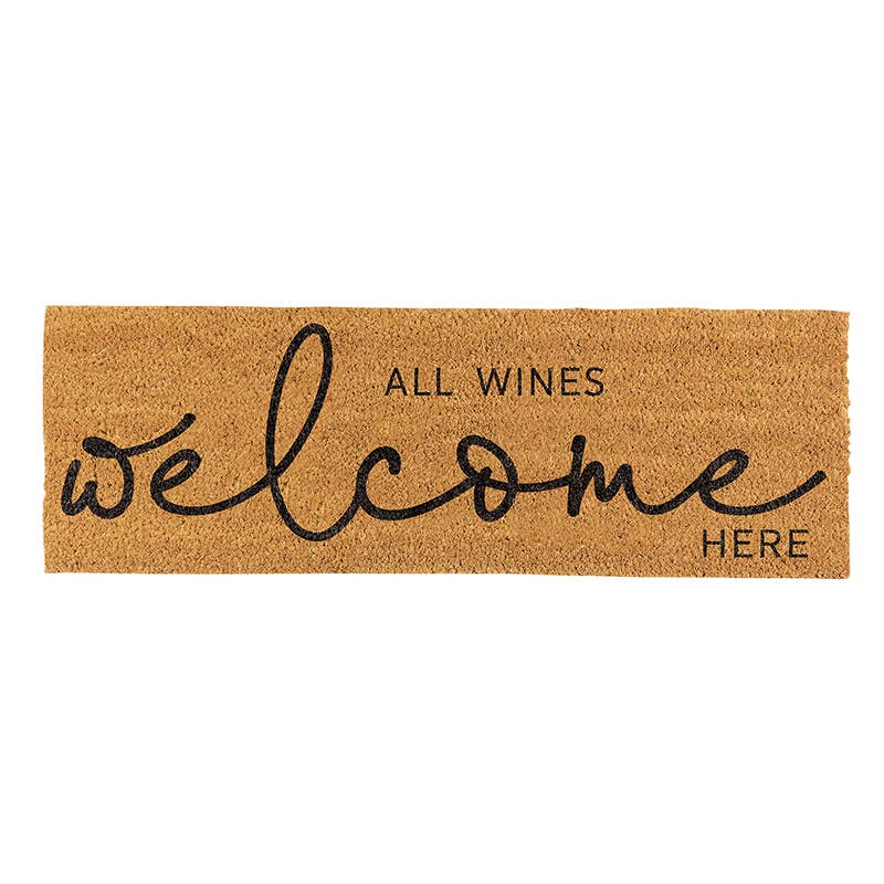 Doormat - All Wine Welcome - Decor Addict, LLC
