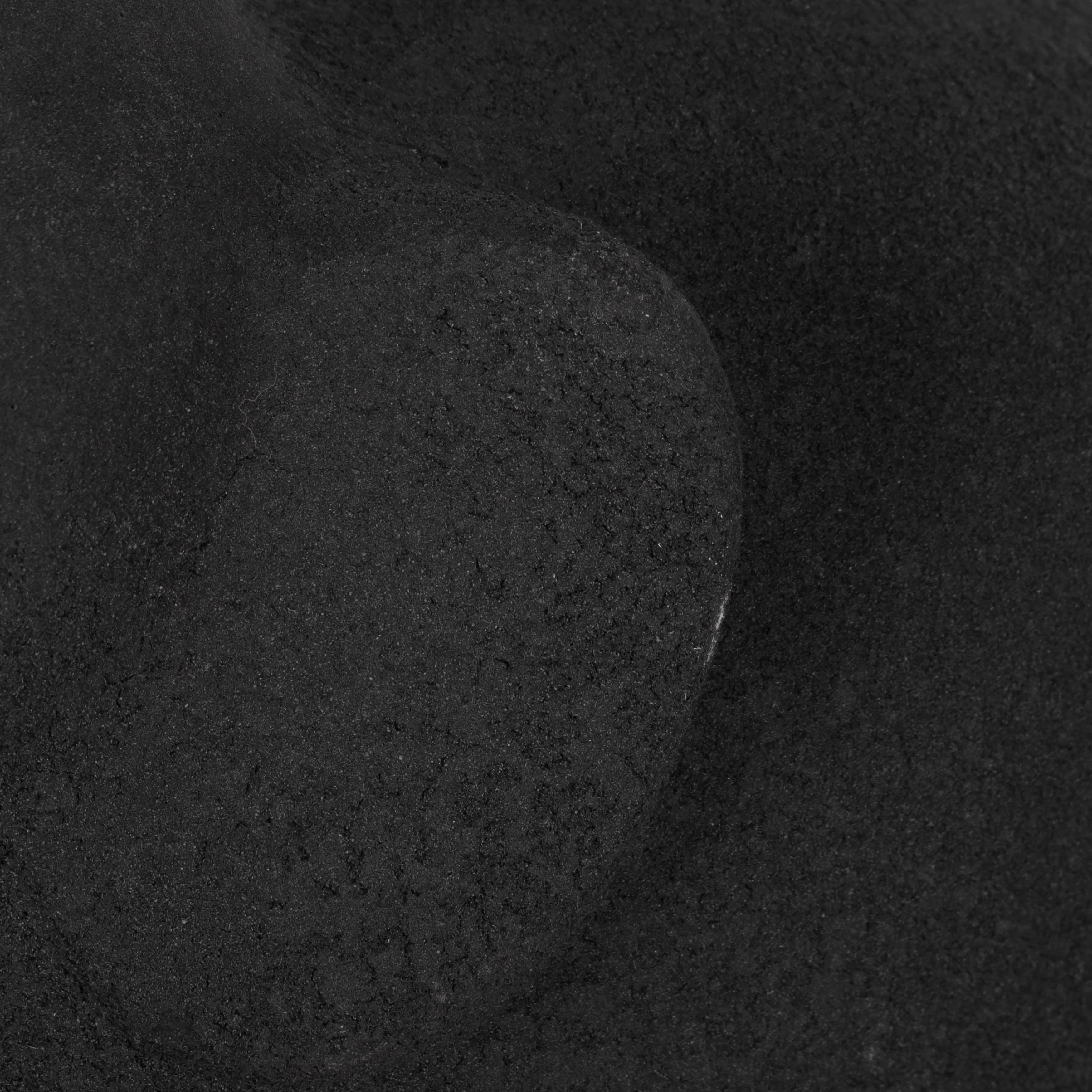 Black 8 in. Porcelain Elephant with Rough Texture Figurine - Decor Addict, LLC