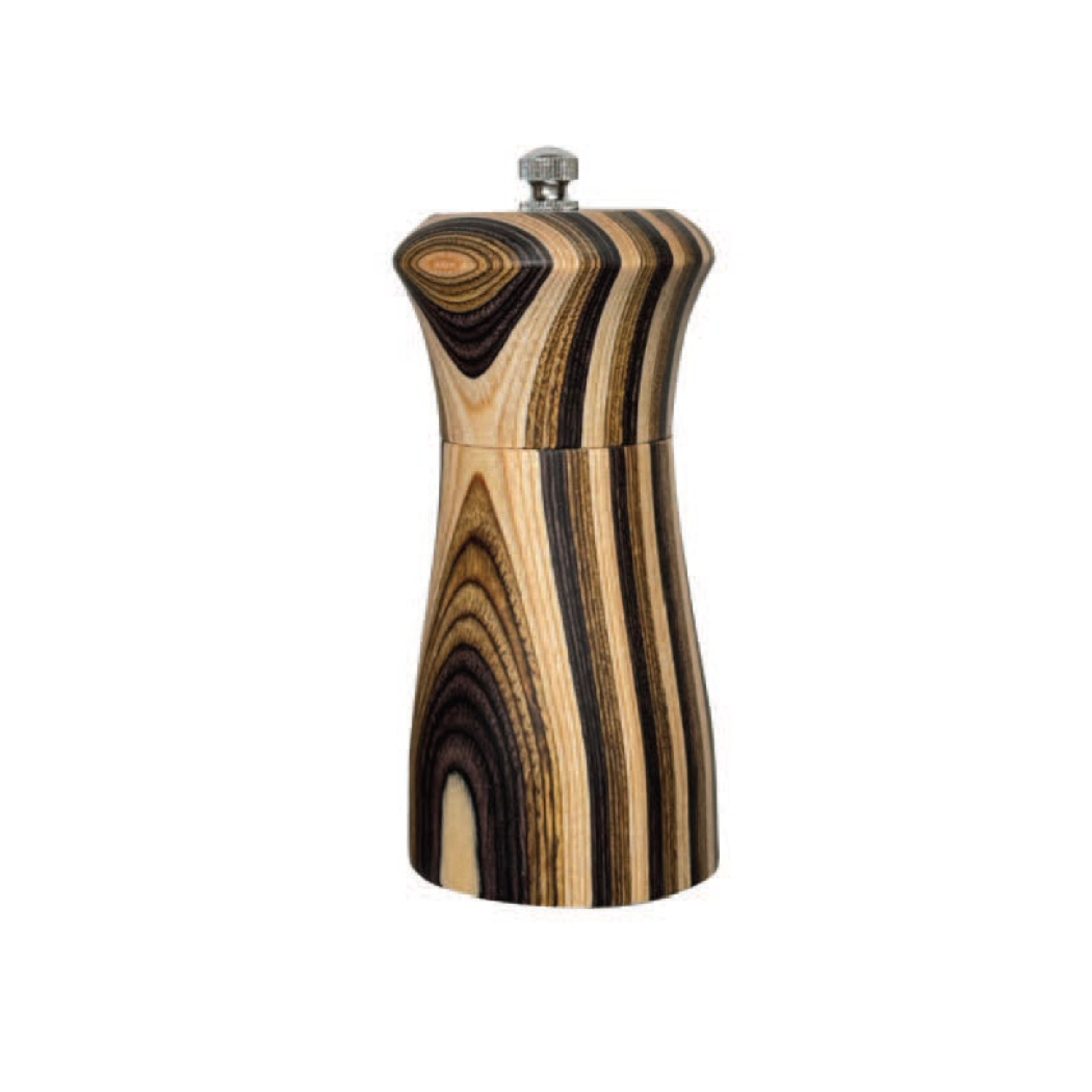 5" Natural Pakka Salt Mill  - Contemporary - Decor Addict, LLC