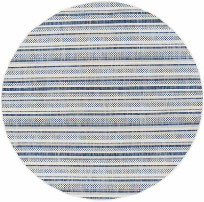 Olin White&Blue Performance Rug - Decor Addict, LLC