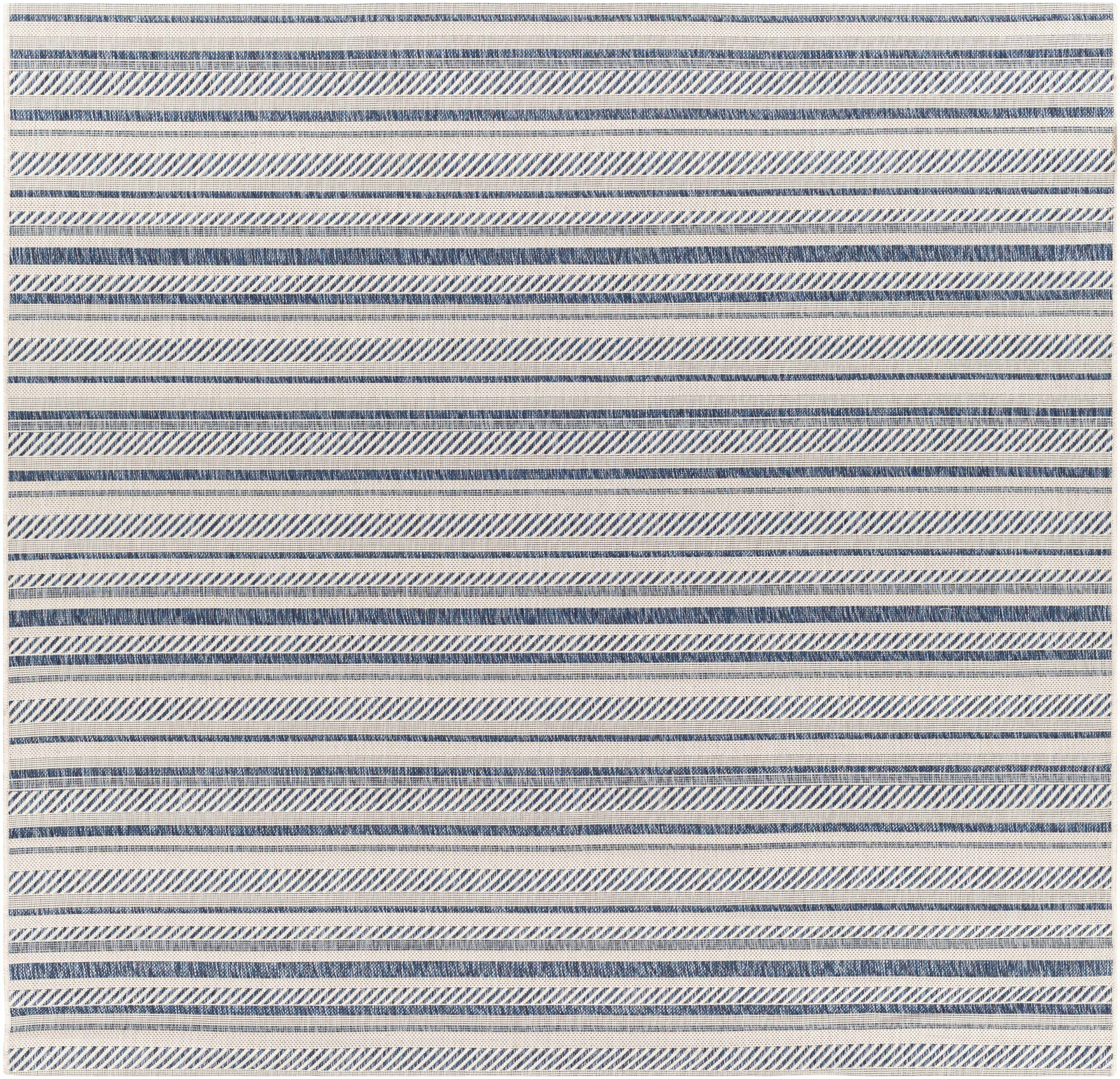 Olin White&Blue Performance Rug - Decor Addict, LLC