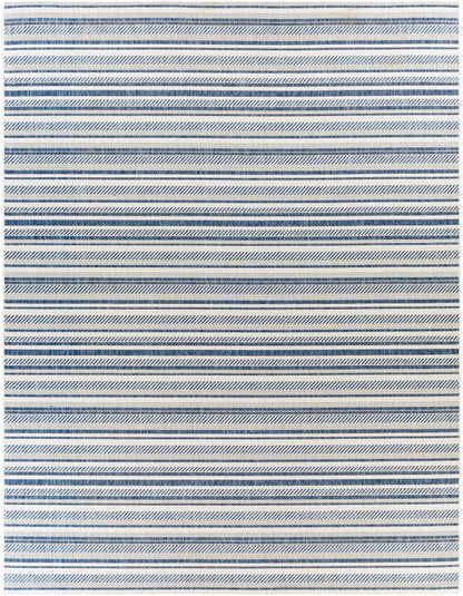 Olin White&Blue Performance Rug - Decor Addict, LLC