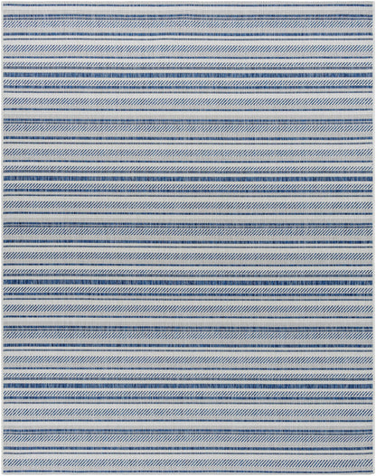 Olin White&Blue Performance Rug - Decor Addict, LLC