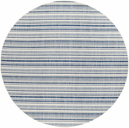 Olin White&Blue Performance Rug - Decor Addict, LLC