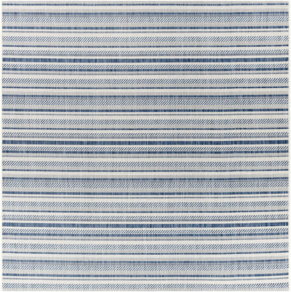 Olin White&Blue Performance Rug - Decor Addict, LLC
