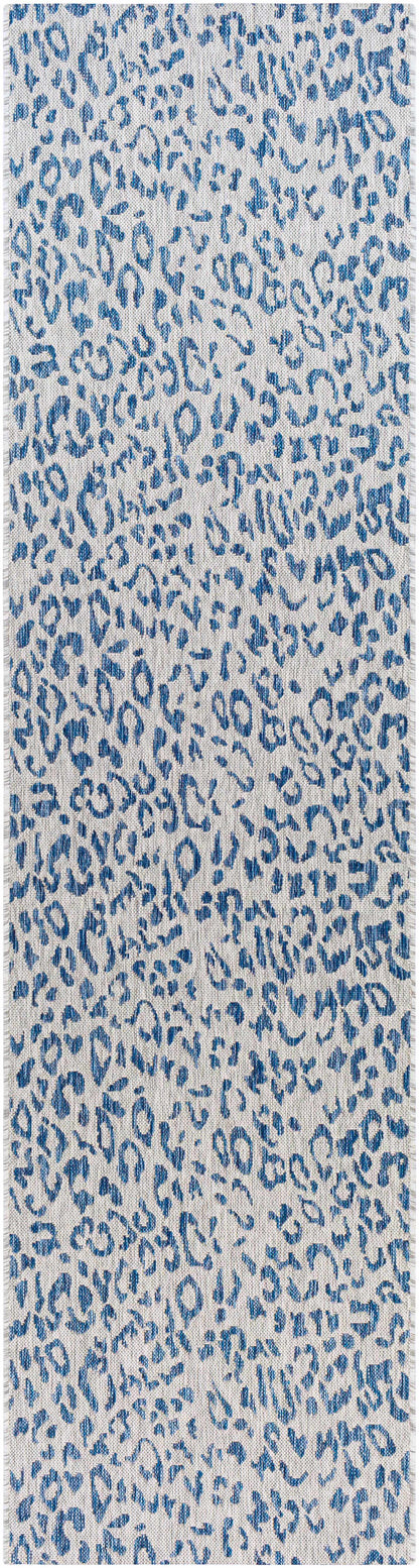 Skipsea Blue Leopard Performance Rug - Decor Addict, LLC