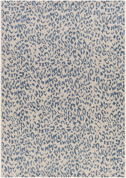 Skipsea Blue Leopard Performance Rug - Decor Addict, LLC