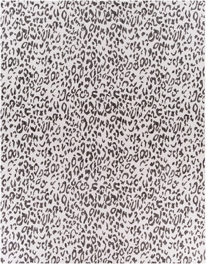 Alderbury White Leopard Print Rug - Decor Addict, LLC