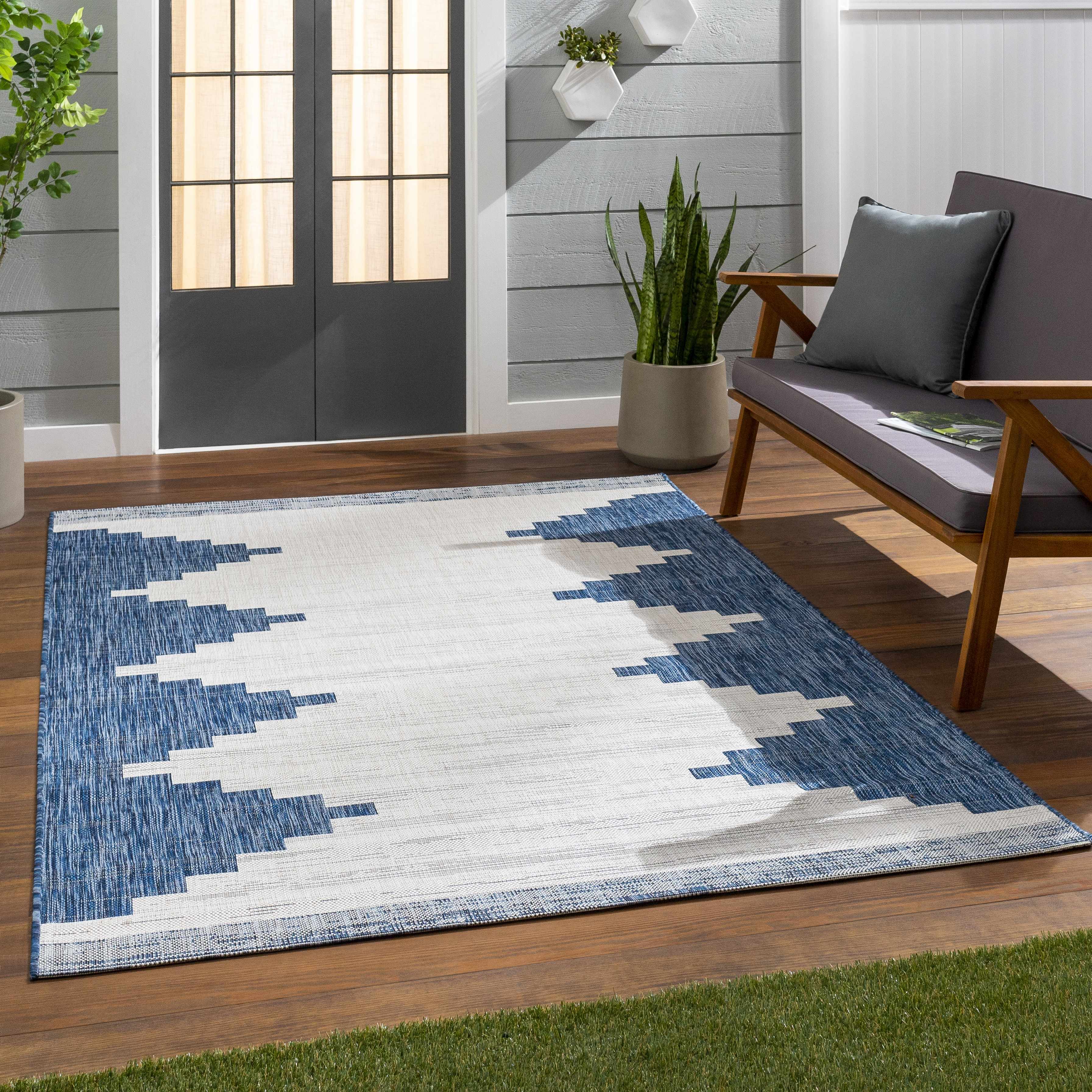 Djugun Navy Area Rug - Decor Addict, LLC