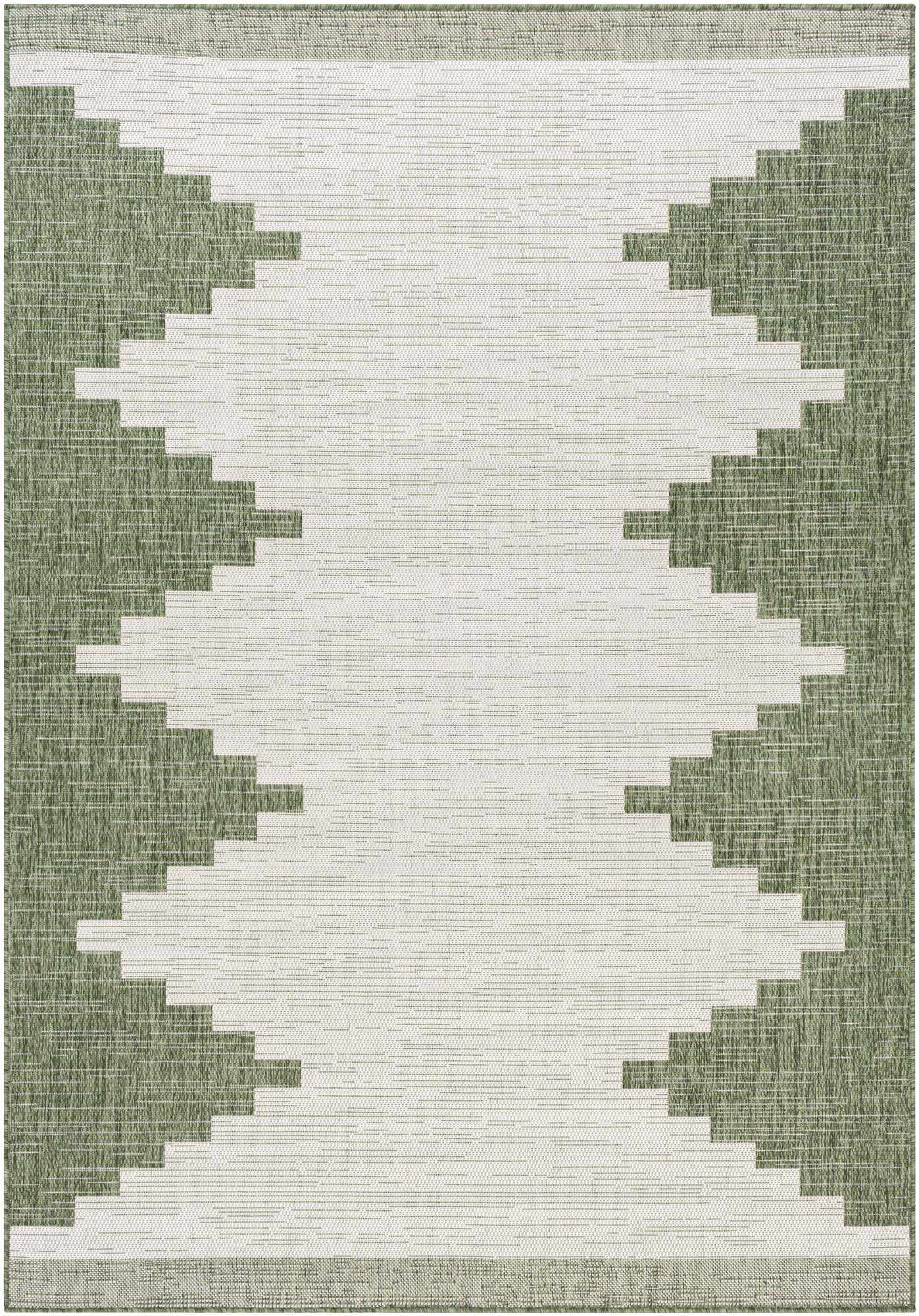 Djugun Green Indoor & Outdoor Rug - Decor Addict, LLC