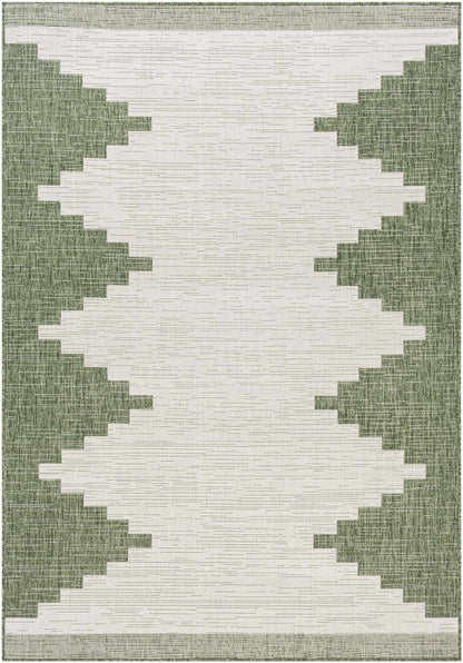 Djugun Green Indoor & Outdoor Rug - Decor Addict, LLC
