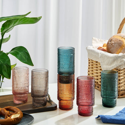 14oz Hobnail Highball Glass - Decor Addict, LLC