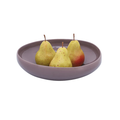 S/2 Organic Bowls 12/15", Lavander - Decor Addict, LLC