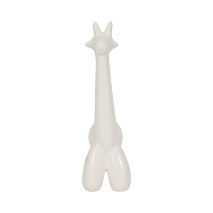 White Giraffe Balloon Animal - Decor Addict, LLC