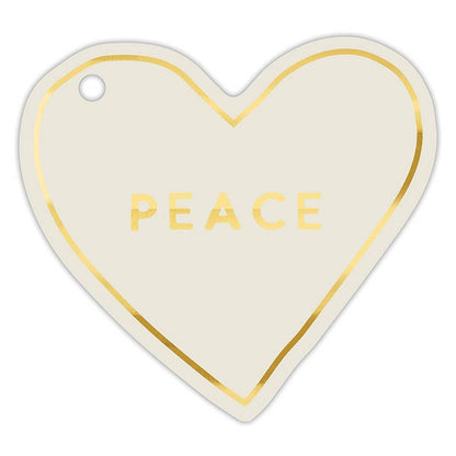 Gift Tag Book - Die-Cut Hearts: Material - Decor Addict, LLC