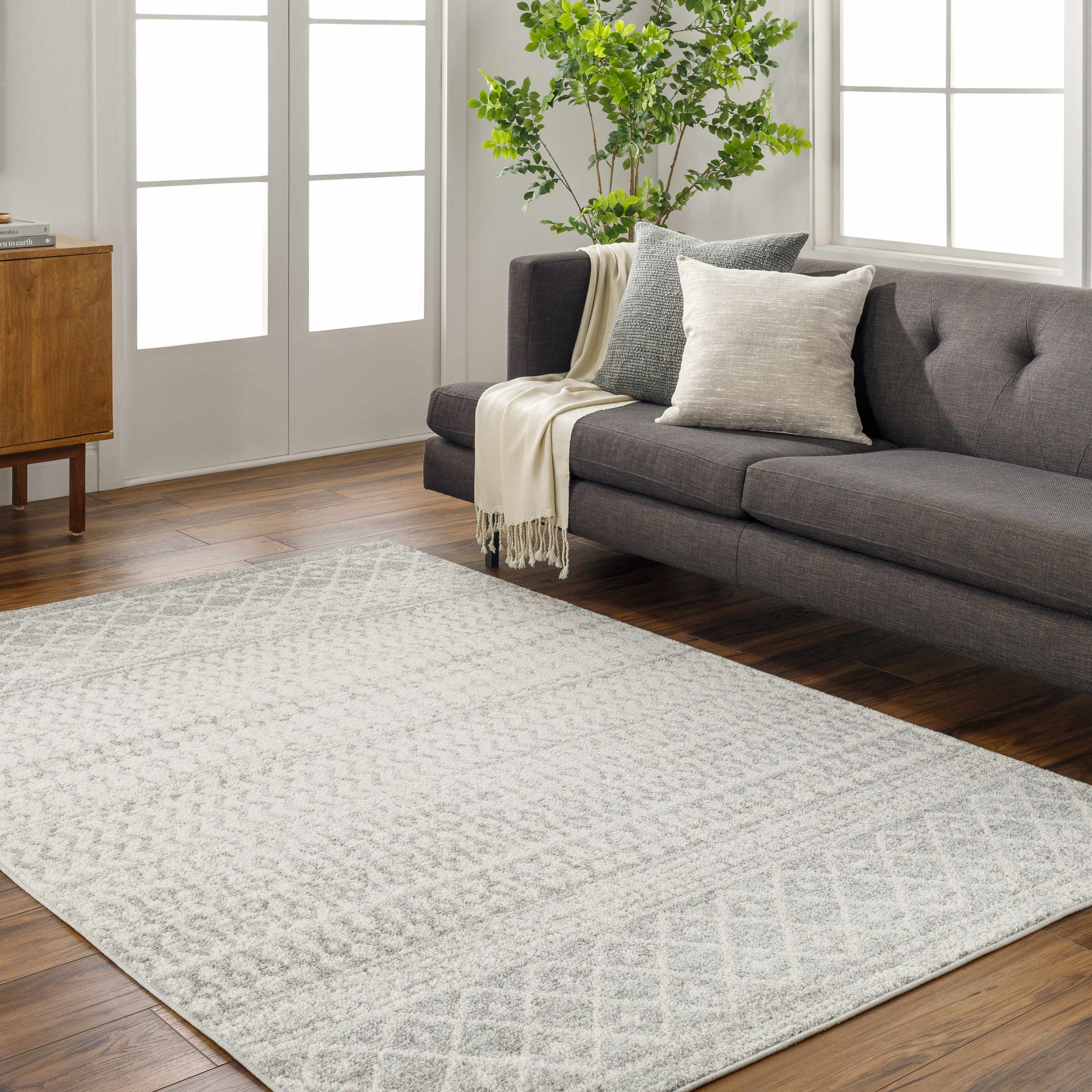 Constantin Gray Area Rug - Decor Addict, LLC