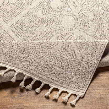 Birdwood Cream & Brown Area Rug - Decor Addict, LLC